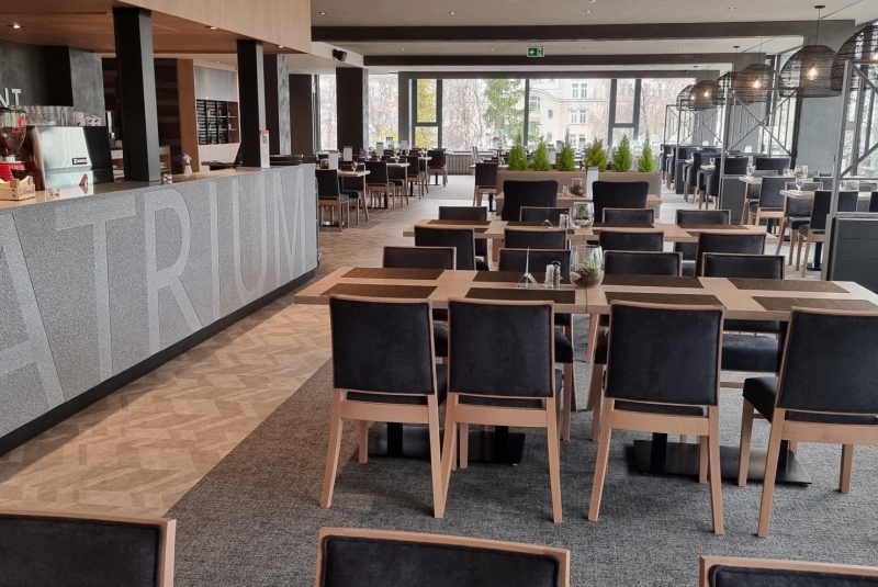 Rekonštrukcia kuchyne a reštaurácie hotela ATRIUM Rekonštrukcia kuchyne a reštaurácie hotela ATRIUM