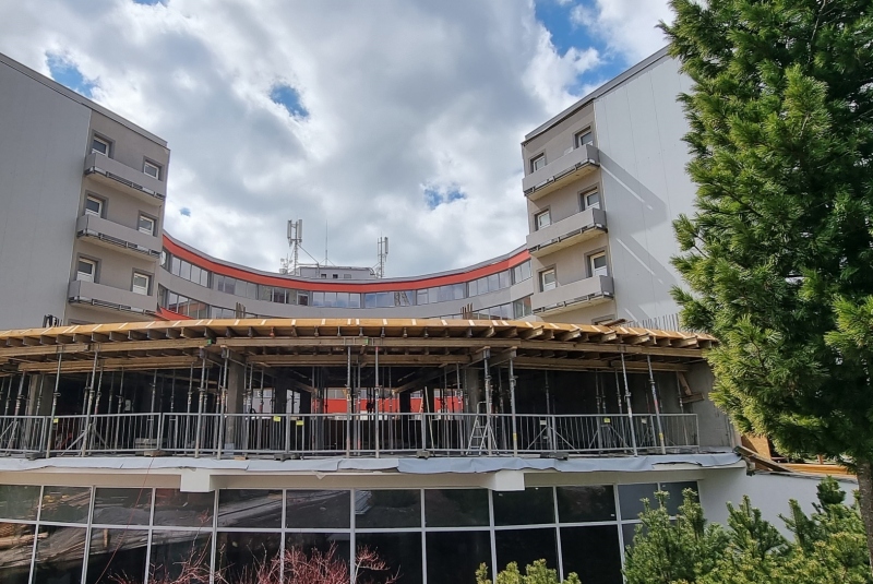 Dostavba apartmánov hotela ATRIUM Nový Smokovec Dostavba apartmánov hotela ATRIUM Nový Smokovec