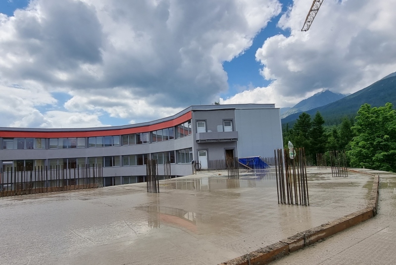 Dostavba apartmánov hotela ATRIUM Nový Smokovec Dostavba apartmánov hotela ATRIUM Nový Smokovec