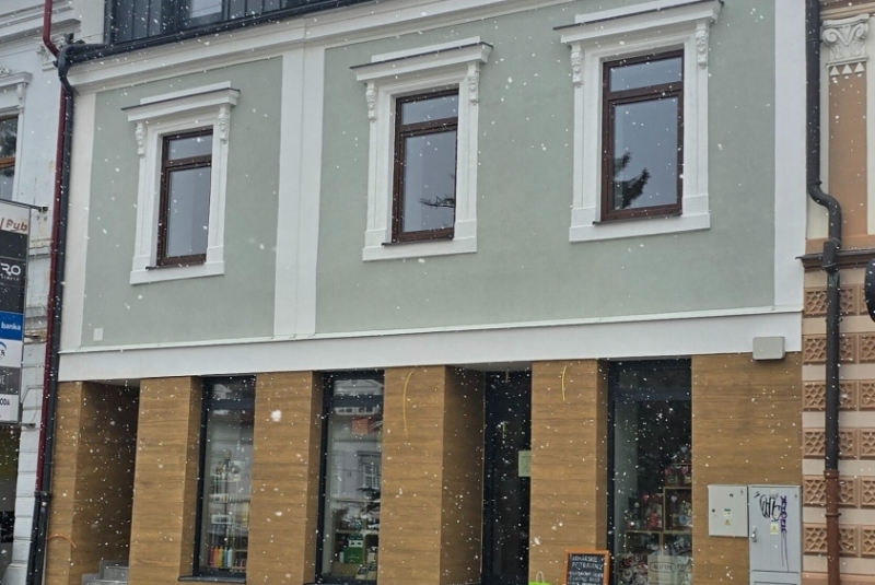 Rekonštrukcia objektu na Nám.sv.Egídia v Poprade Rekonštrukcia objektu na Nám.sv.Egídia v Poprade